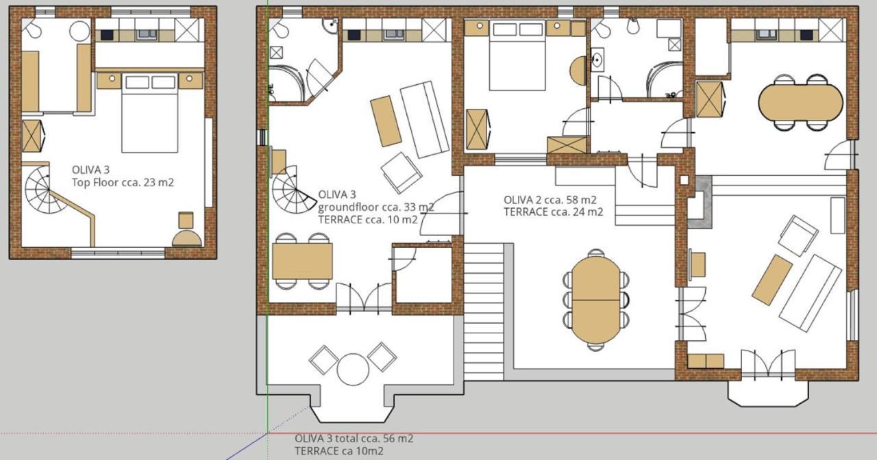 Villa Apartments Oliva سيغيت فغانييتْسا المظهر الخارجي الصورة